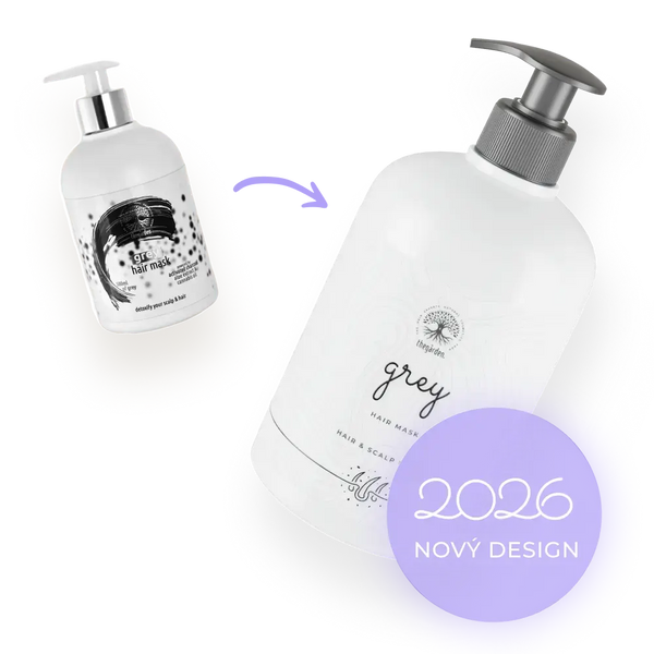 GREY HAIR MASK čistící maska s aktivním uhlím
