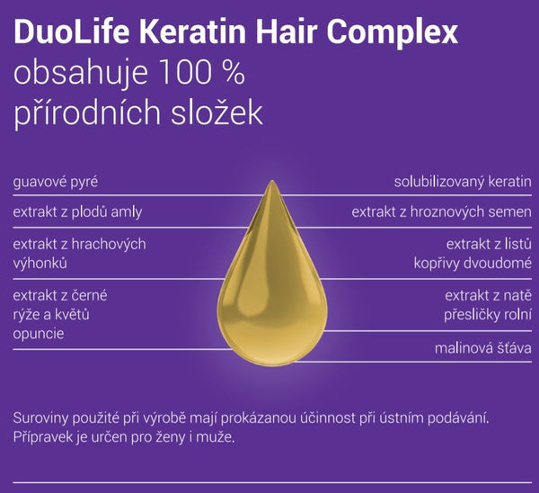 DuoLife KERATIN Hair Complex.