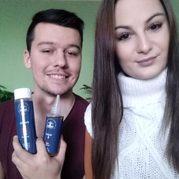 Double Impact 4men - panský šampon a tonikum k růstu vlasů (vousů) a zastavení nadměrného padání.