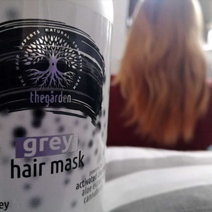 Grey Hair Mask - hloubková detoxikace vlasů a vlasové pokožky.