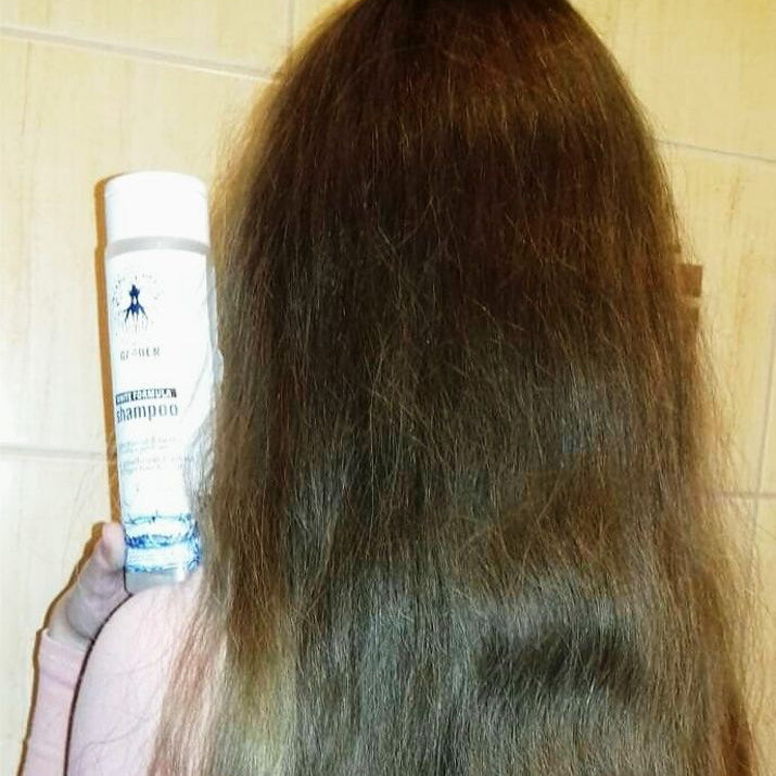 White Formula Shampoo - normální pokožka a suché padajíci vlasy, které pomaly rostou.