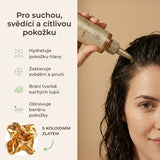 Rapuncell Golden Solution - tonikum k růstu vlasů a zastavení nadměrného padání pro suchý typ pokožky.