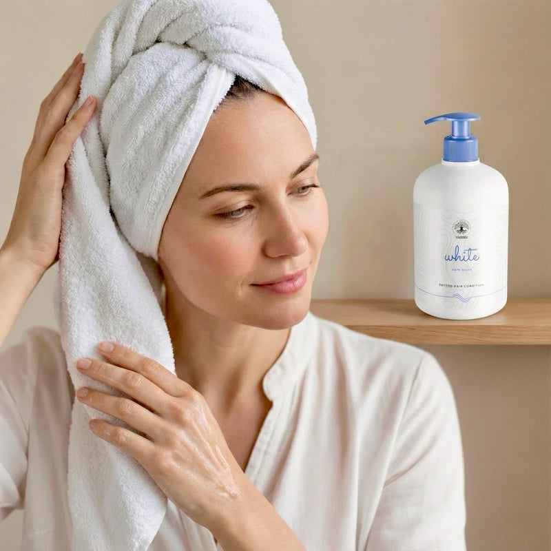 Maska WHITE - 1. krok