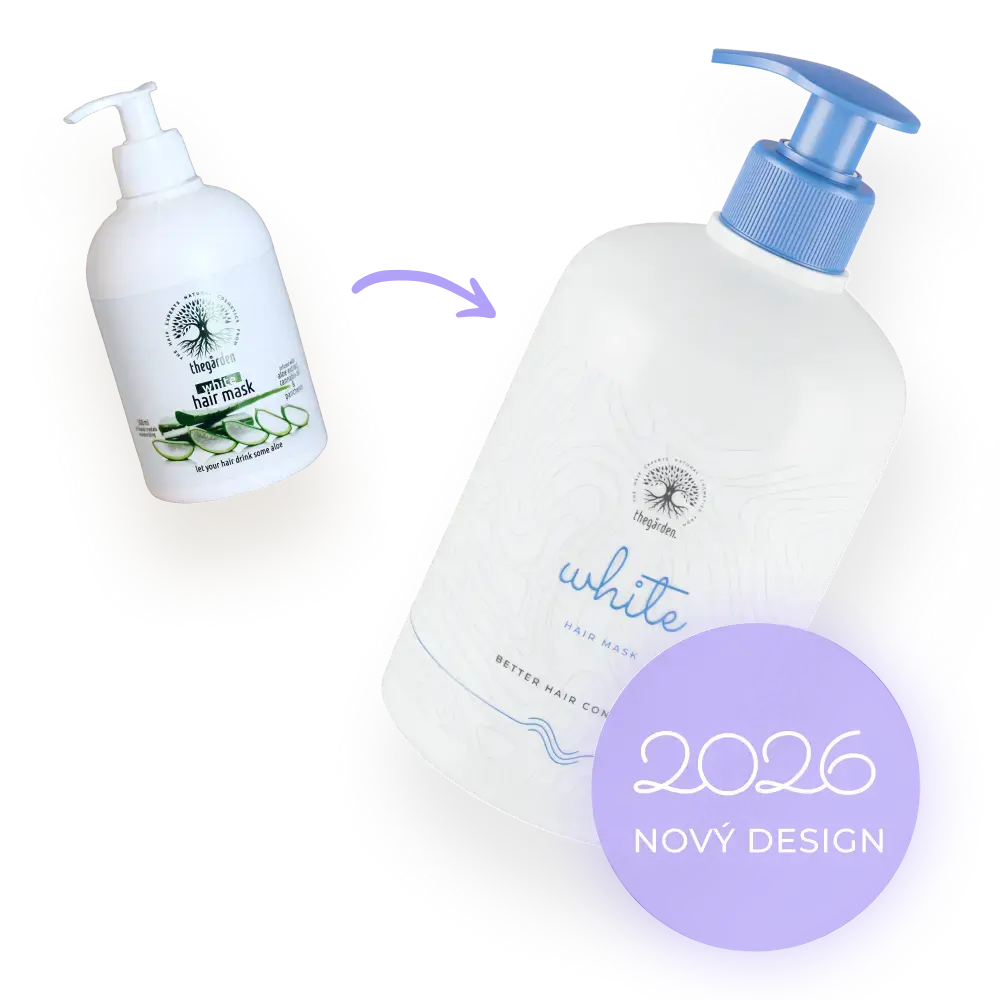 WHITE HAIR MASK hydratační wash-out kondicionér